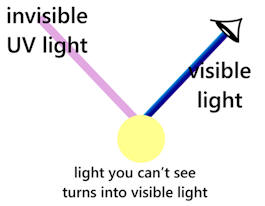 seeing fluorescence